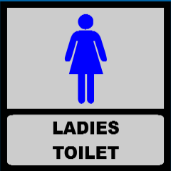 SAFETY SIGN WITH ADHESIVE