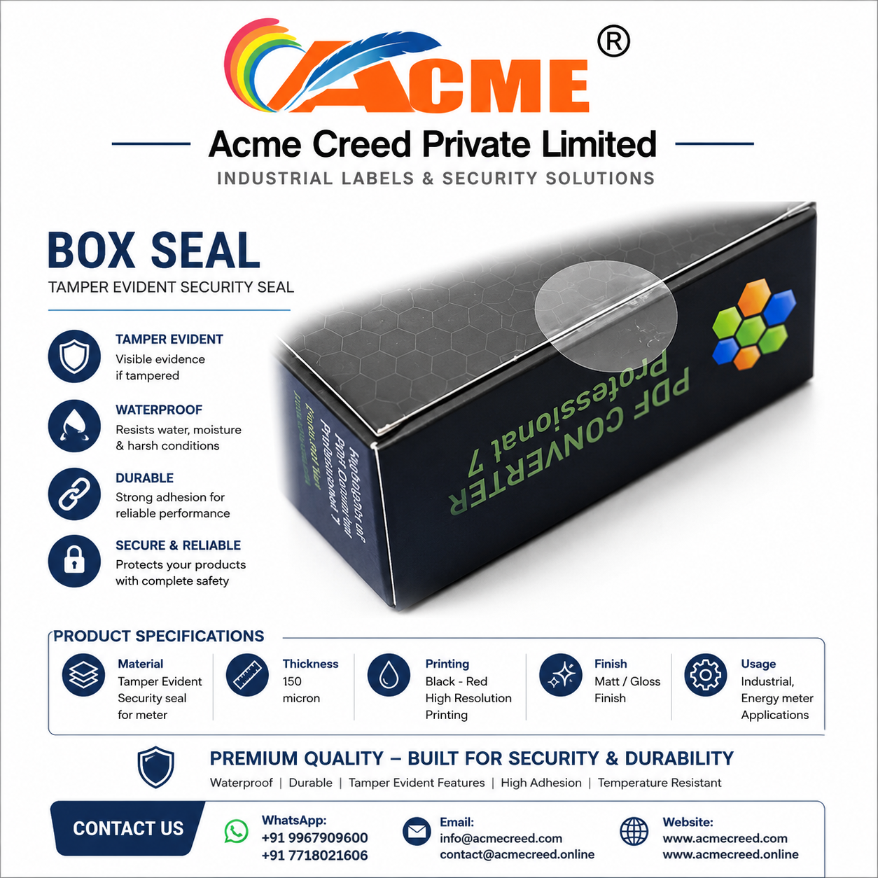BOX SEAL