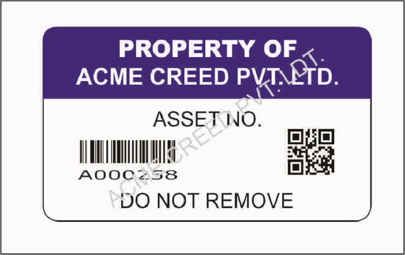 ASSET LABEL